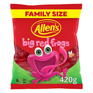 Allen's Big Red Frogs Family Size