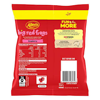 Allen's Big Red Frogs Family Size