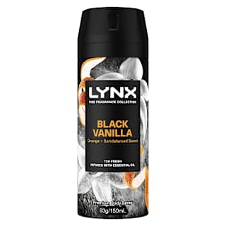 Lynx Antiperspirant Aerosol Black Vanilla