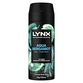 Lynx Antiperspirant Aerosol Aqua Bergamot