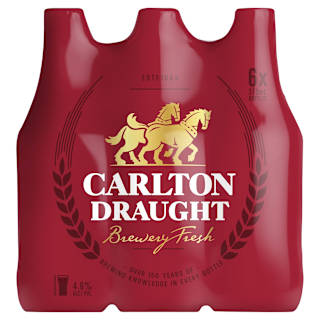 Carlton Draught Bottle