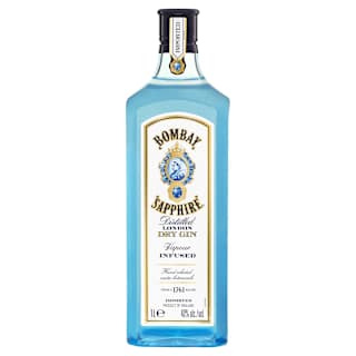 Bombay Sapphire London Dry Gin Bottle 1L
