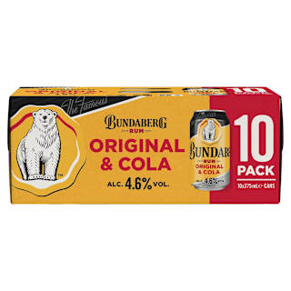 Bundaberg Original Rum & Cola Can