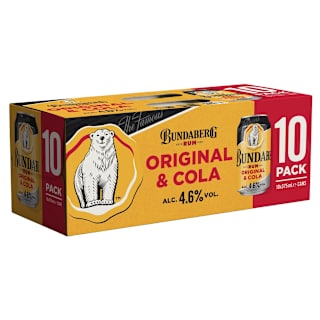 Bundaberg Original Rum & Cola Can