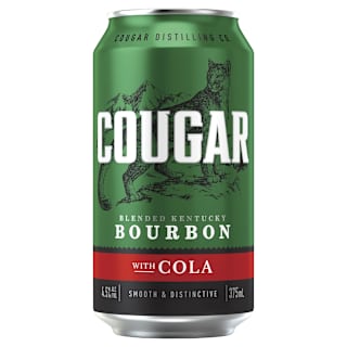 Cougar Bourbon & Cola Can
