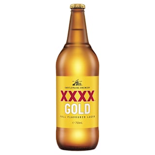 XXXX Gold Lager Bottle