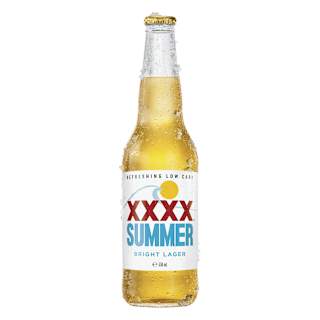XXXX Summer Bright Lager Bottle