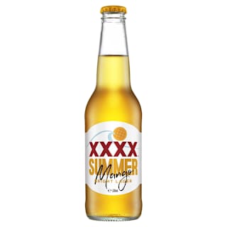 XXXX Summer Bright Lager with Mango Bottle