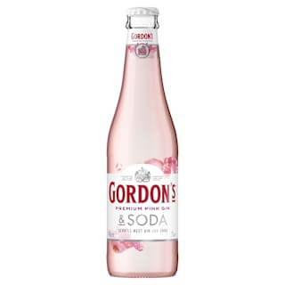 Gordon's Pink Gin & Soda Bottle