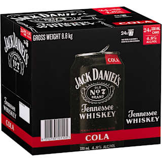 Jack Daniel's & Cola Cube Can