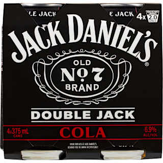 Jack Daniel's Double Jack & Cola Can
