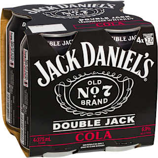 Jack Daniel's Double Jack & Cola Can