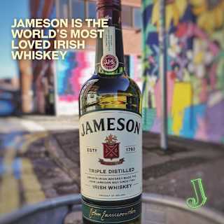 Jameson Triple Distilled Irish Whiskey Bottle