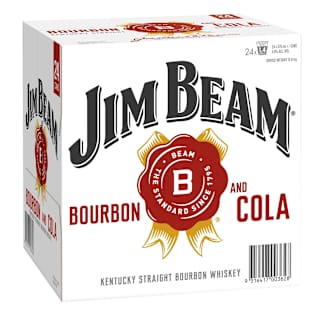 Jim Beam White & Cola Can