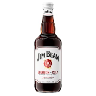 Jim Beam White Label & Cola Bottle