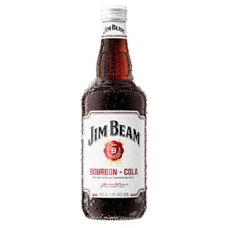 Jim Beam White Label & Cola Bottle
