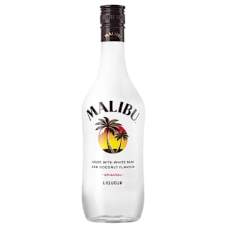 Malibu White Rum with Coconut Bottle