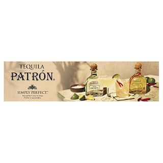 Patron Silver Tequila Bottle