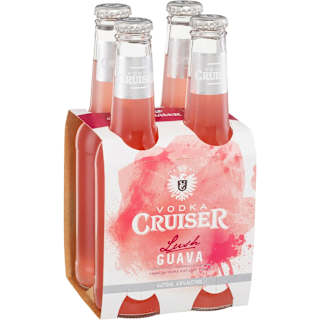 Vodka Cruiser Lush Guava Bottle