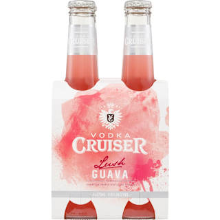 Vodka Cruiser Lush Guava Bottle