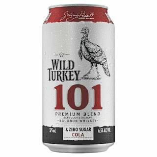 Wild Turkey 101 Bourbon & Zero Cola Can