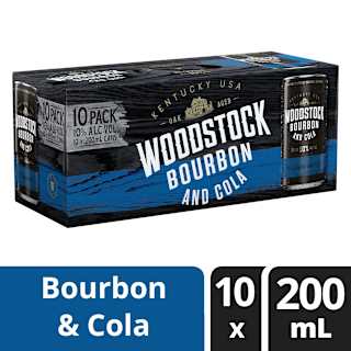 Woodstock Bourbon & Cola 10% Can
