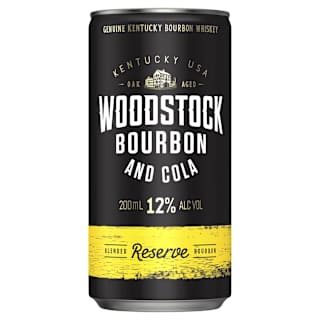 Woodstock Bourbon & Cola 12.0% Can