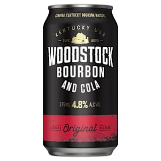 Woodstock Bourbon & Cola 4.8% Can