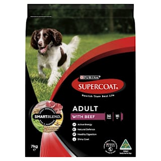 Supercoat Smartblend Adult Dog Food With Beef
