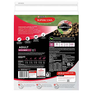 Supercoat Smartblend Adult Dog Food With Beef