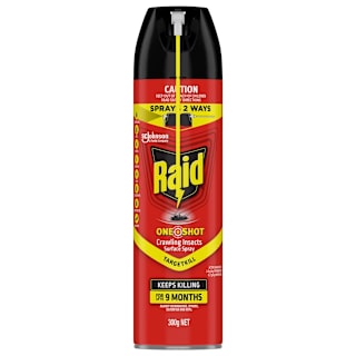 Raid One Shot Insect Spray Cik Target Kill