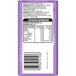 Eclipse Sugar Free Mints Grape