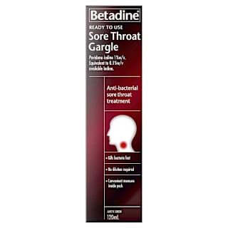 Betadine Sore Throat Gargle Ready To Use