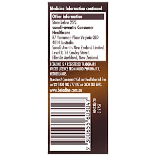 Betadine Antiseptic Topical Solution Liquid