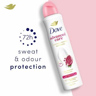 Dove Advanced Antiperspirant Aerosol Pomegranate
