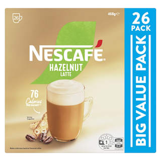 Nescafe Coffee Sachets Hazelnut