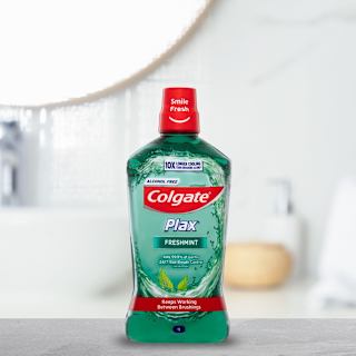 Colgate Plax Alcohol Free Mouthwash Freshmint