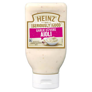 Heinz Seriously Good Garlic Aioli Squeezy Bottle