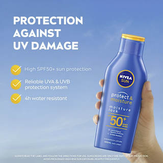 NIVEA Protect & Moisture Moisture Lock SPF50+ Sunscreen