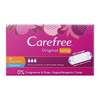 Carefree Panty Liner Long