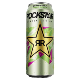 Rockstar Zero Sugar Energy Drink Sour Apple