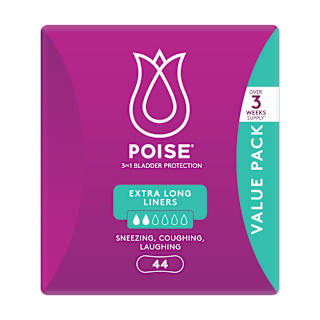 Poise Adult Care Liners Extra Long