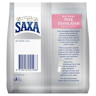 Saxa Natural Pink Himalayan Rock Salt