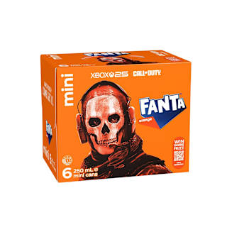Fanta Orange Soft Drink Multipack Mini Cans