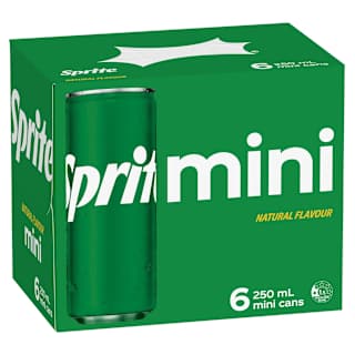 Sprite Lemonade Soft Drink Multipack Mini Cans