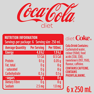 Diet Coca-Cola Soft Drink Multipack Mini Cans