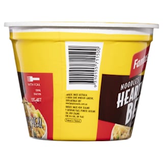 Fantastic Bowl Noodles Beef Flavour