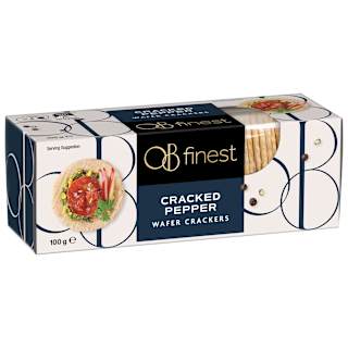 OB Finest Wafer Crackers Cracked Pepper