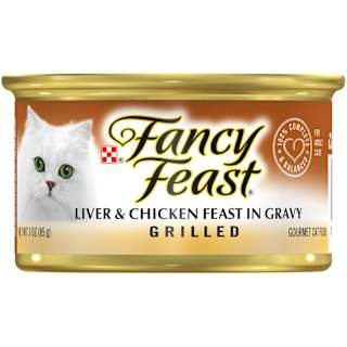 Fancy Feast Liver & Chicken Feast In Gravy Cat Food
