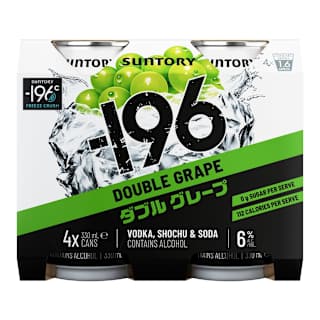 Suntory -196 Double Grape Can 330mL